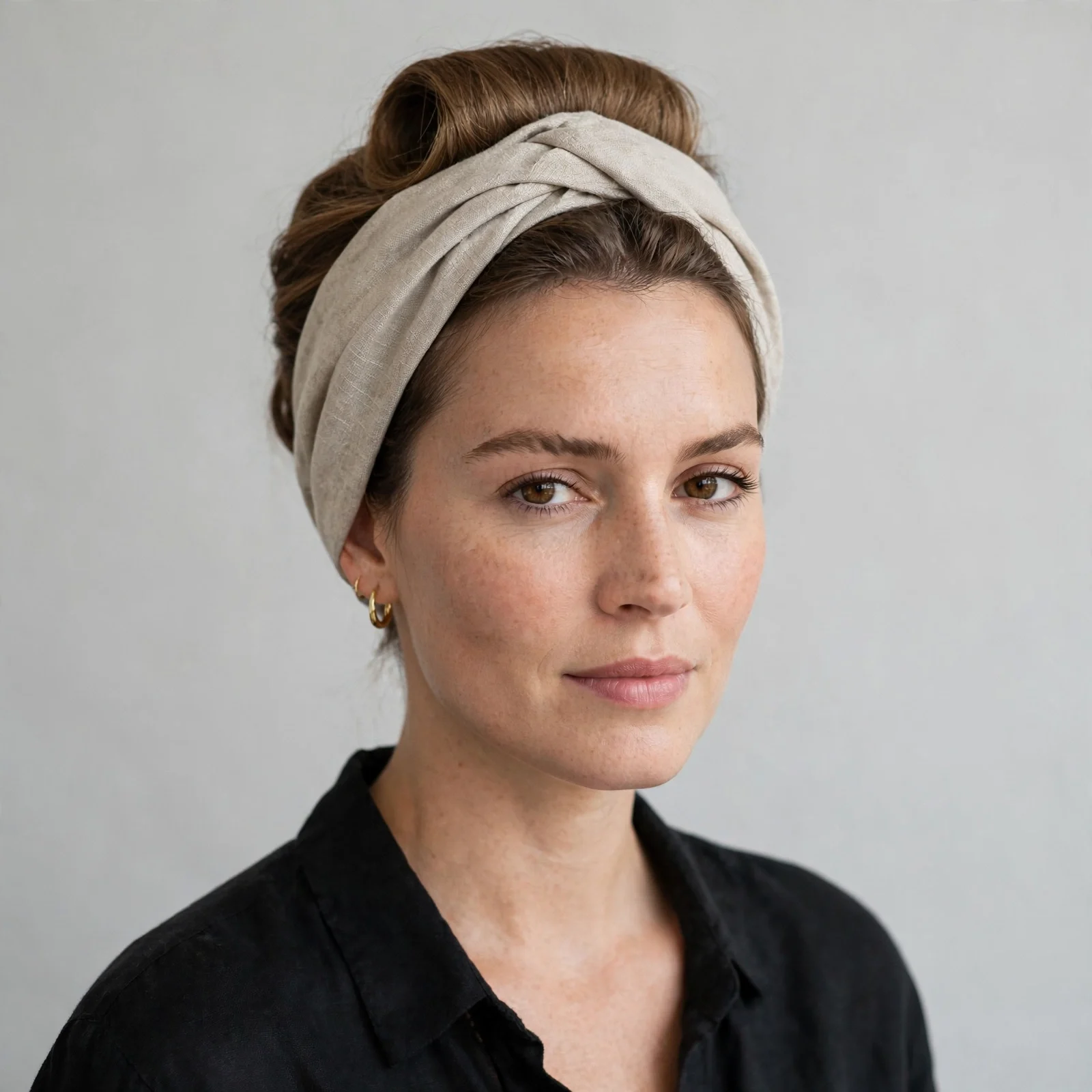 The Headband Tuck