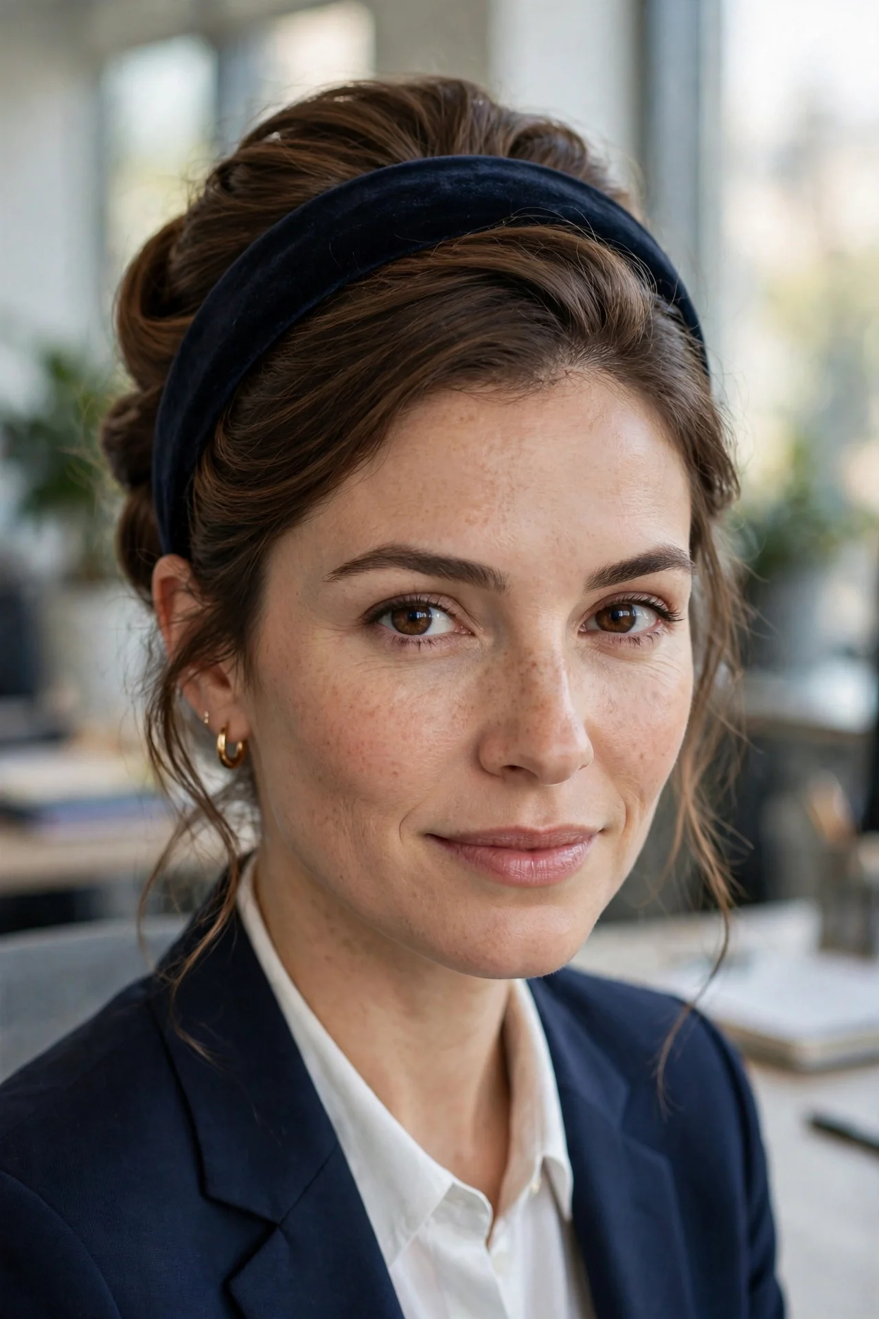The Headband Tuck