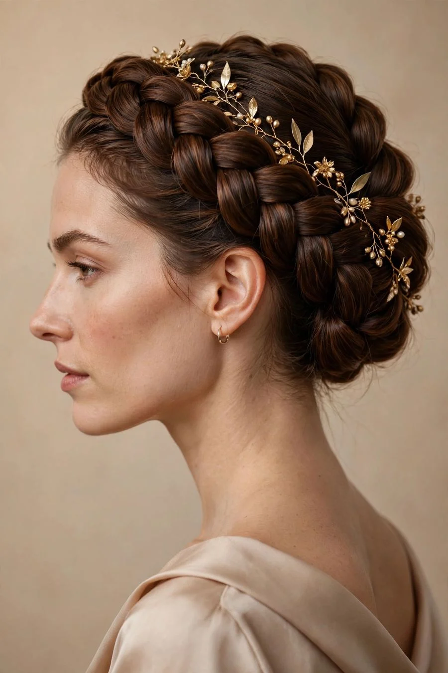 The Regal Braided Crown