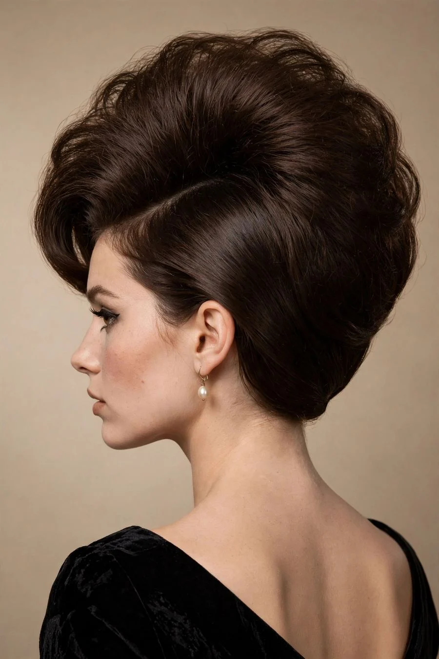 The Sky-High Bouffant
