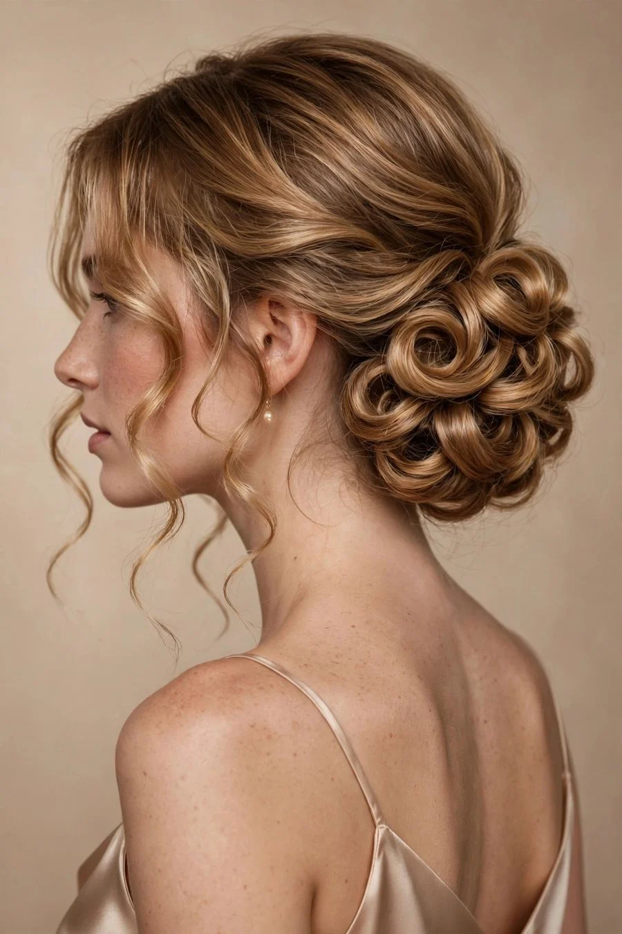 The Tendril-Touched Chignon