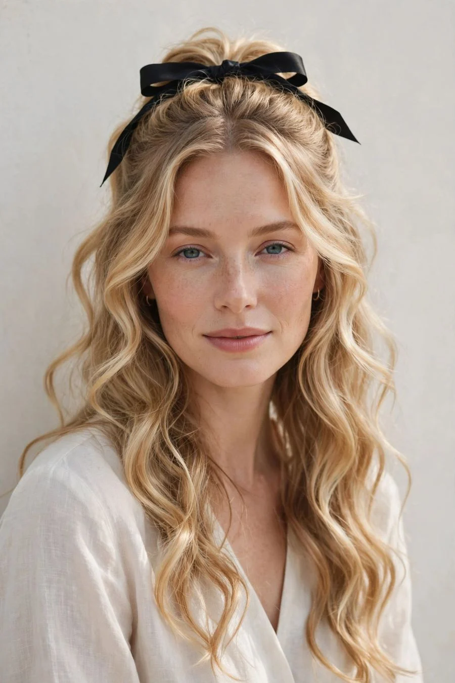 The Half-Up Bow