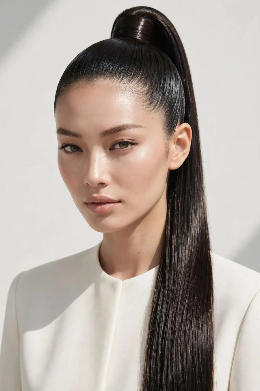 High Sleek Ponytail