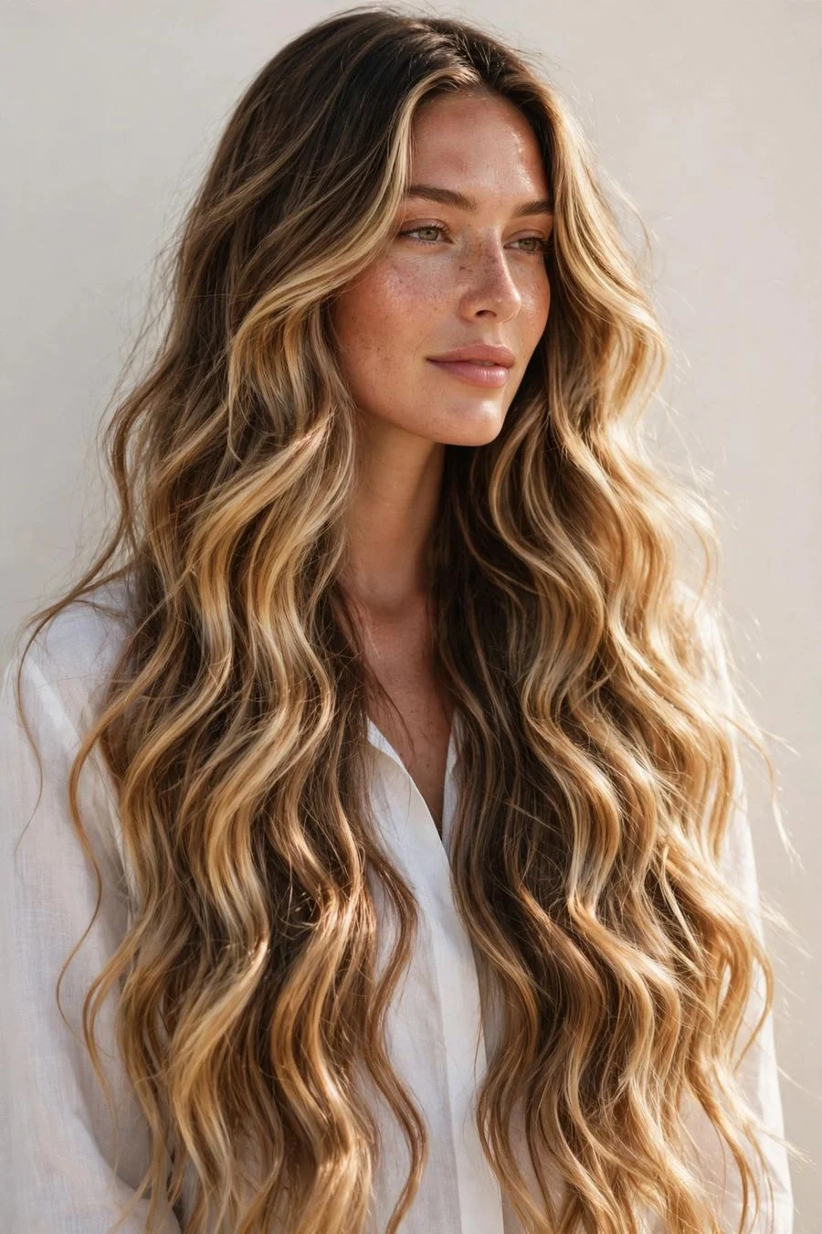 Beachy Mermaid Waves