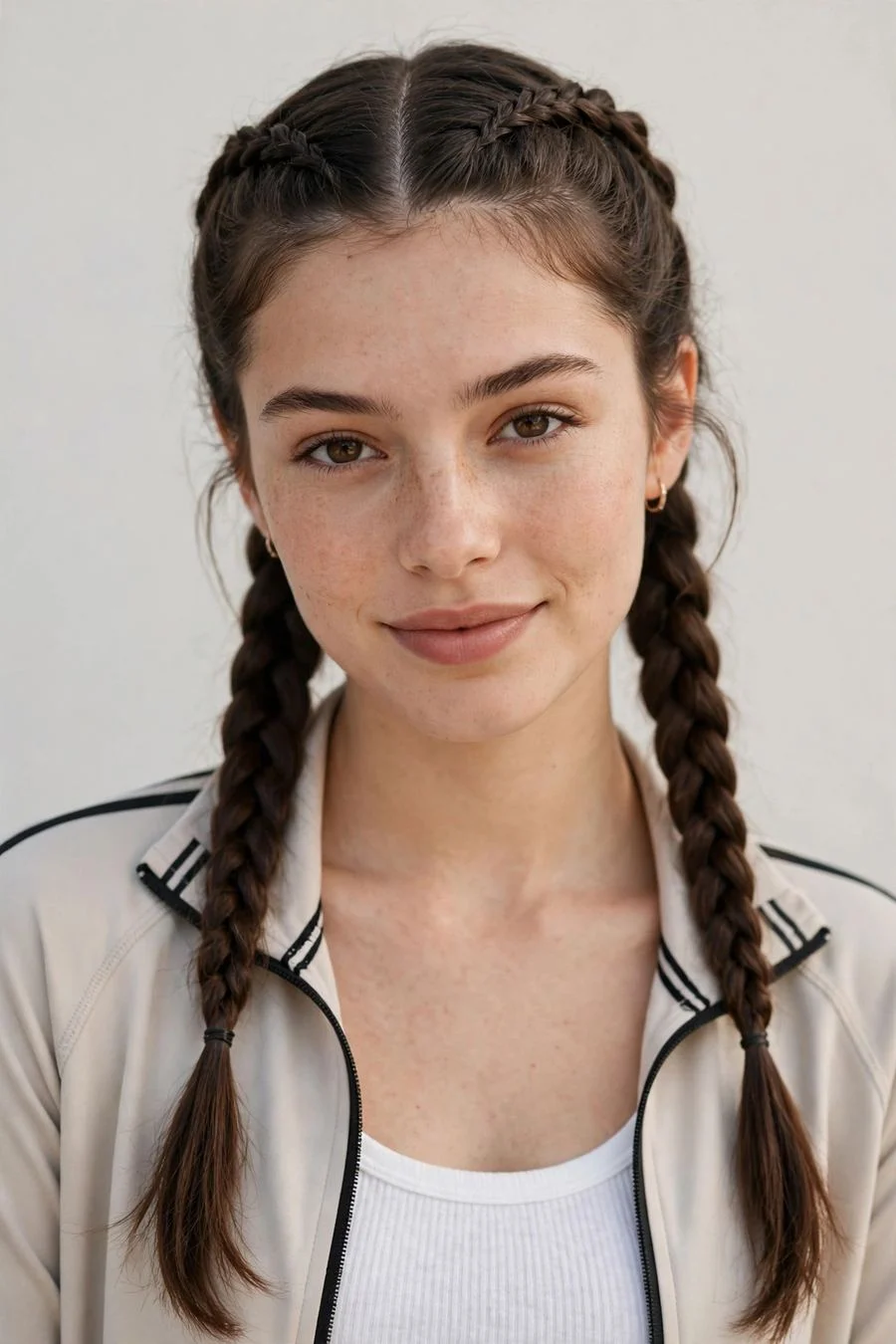 French Braid Pigtails