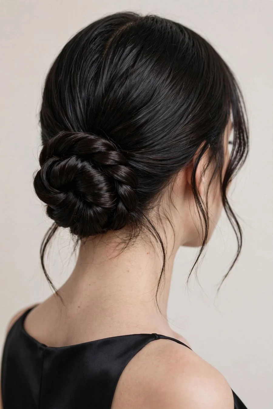 Low Twisted Chignon