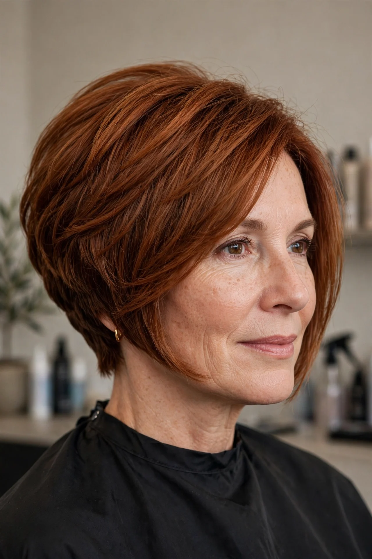 Angled Inverted Bob