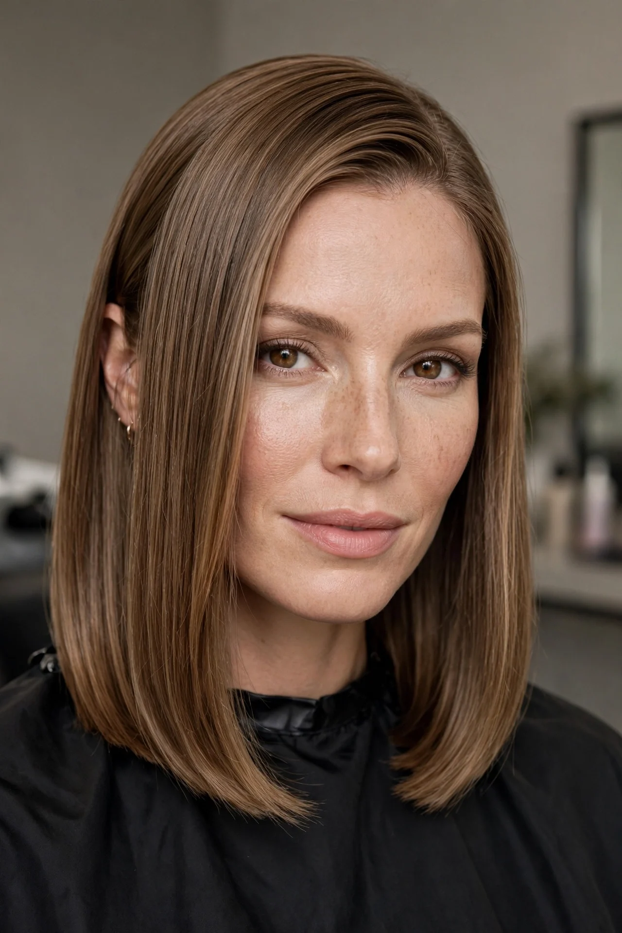 Wavy Lob With Lifted Roots