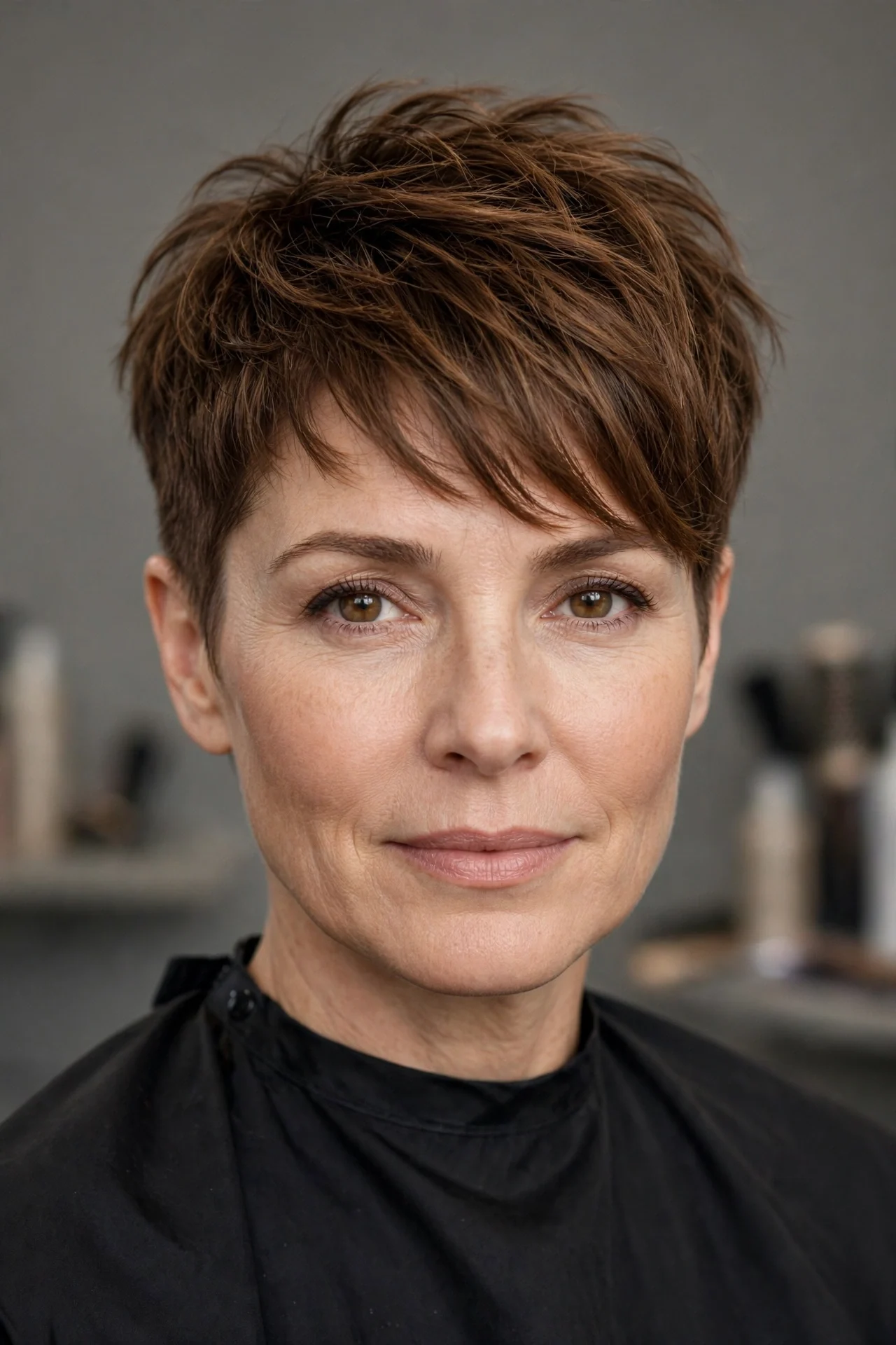 Shoulder Cut With a Hidden Crown Lift