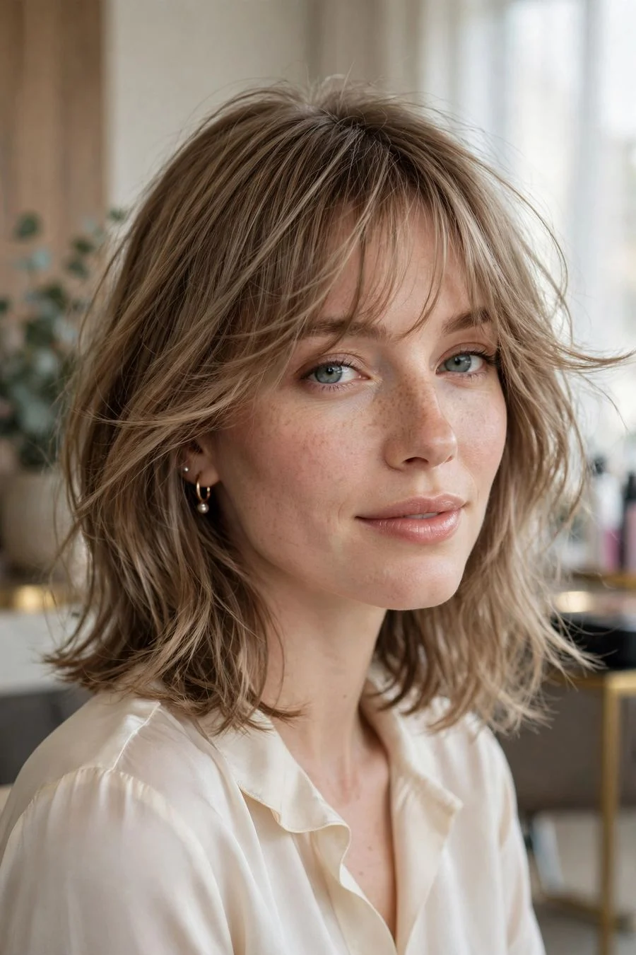 Wispy Bangs and a Lob