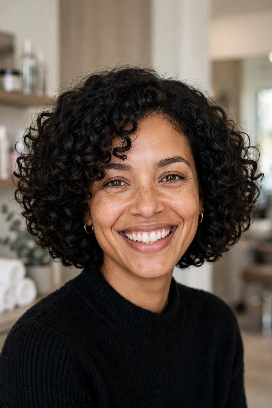 The Curly Bob