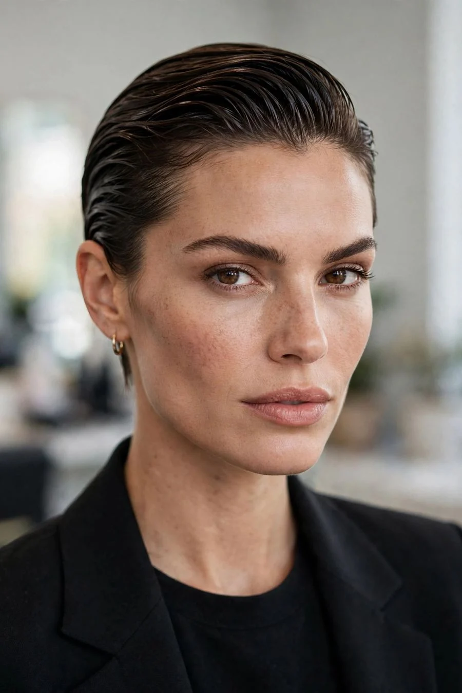 The Slicked-Back Crop