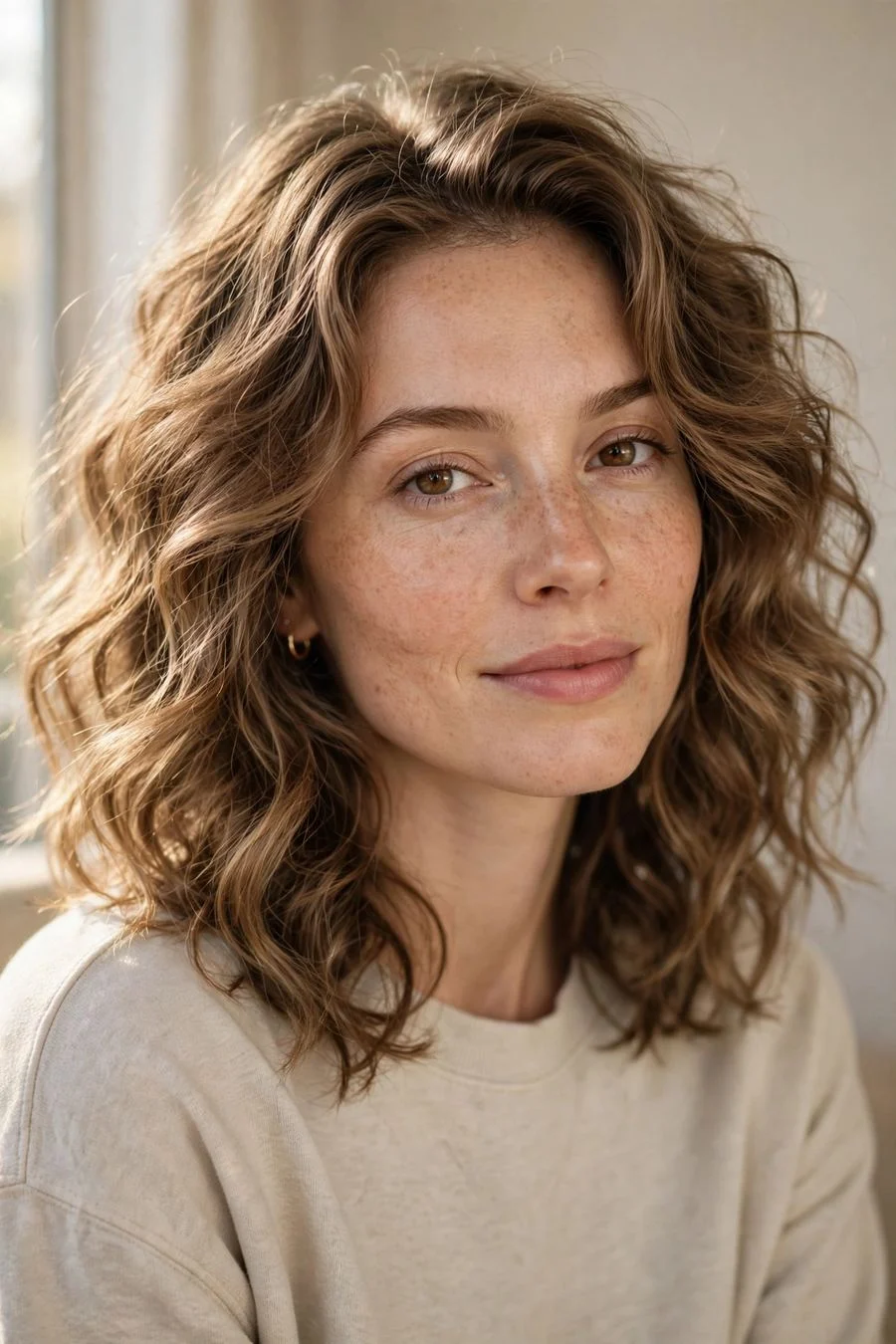 Overnight Sock Heatless Curls