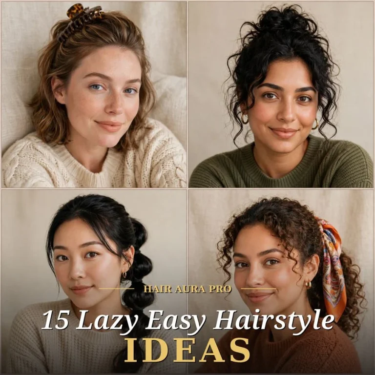 15 Lazy Easy Hairstyle Ideas Worth Saving for Beginners
