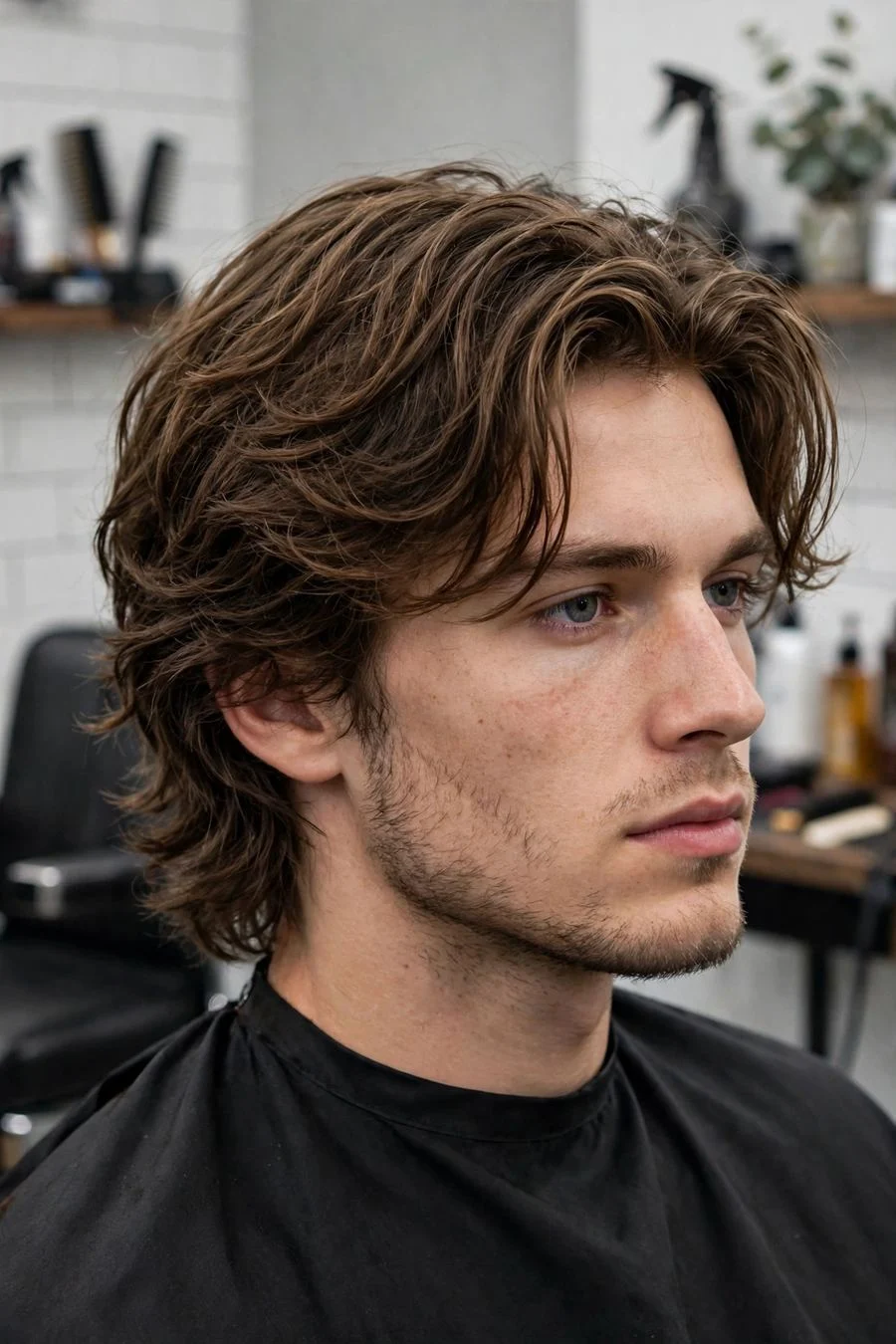 Mid-Length Layered Cut