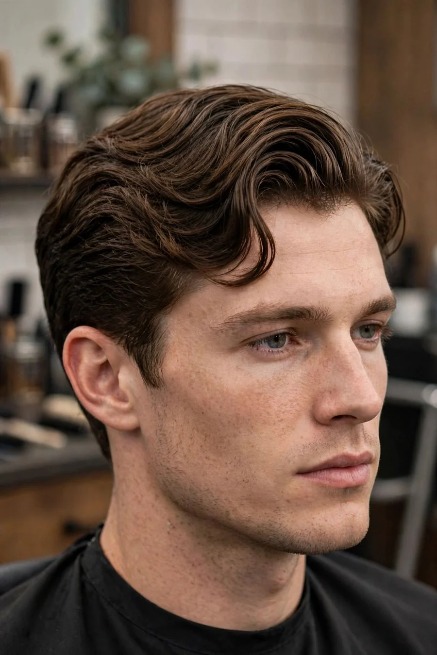 The Classic Side Part