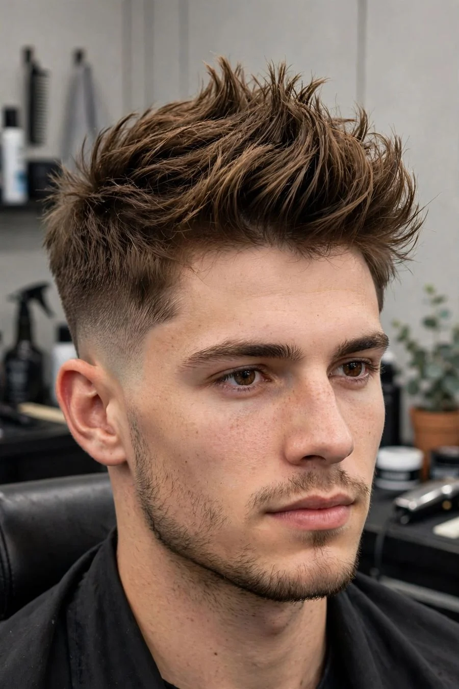 The Wavy Faux Hawk