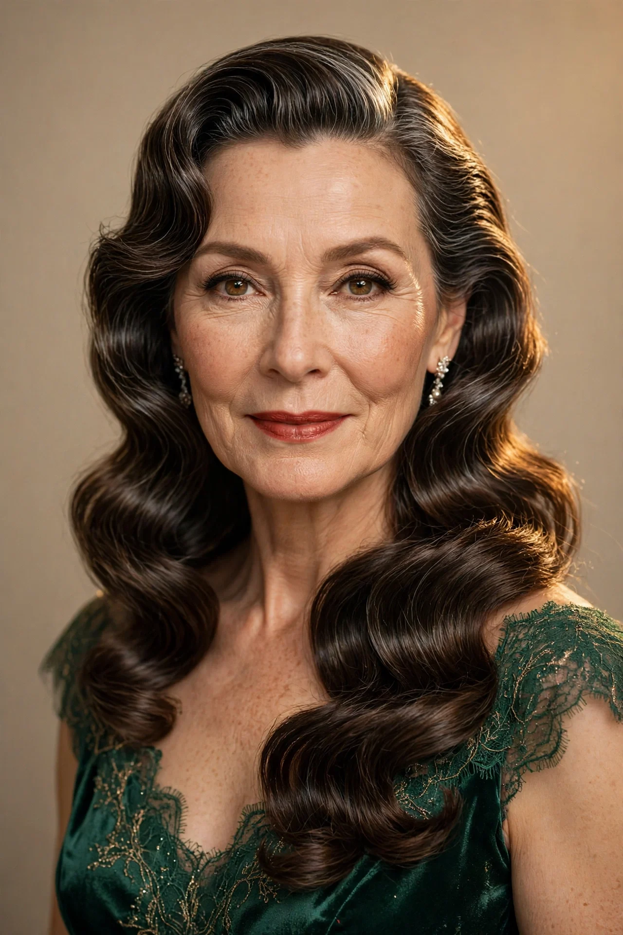 Glamorous Old Hollywood Waves