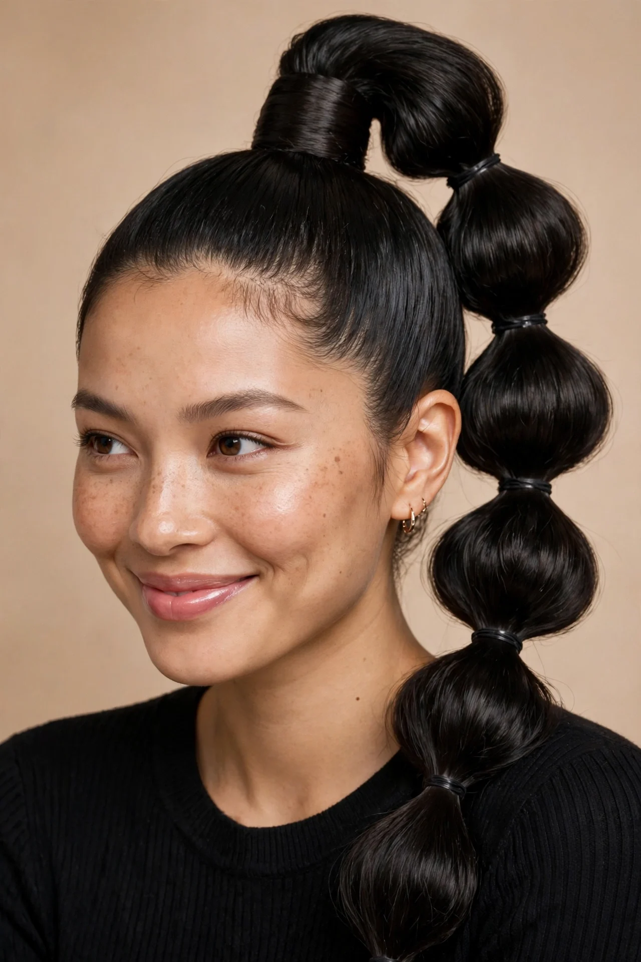 The Bubble Ponytail