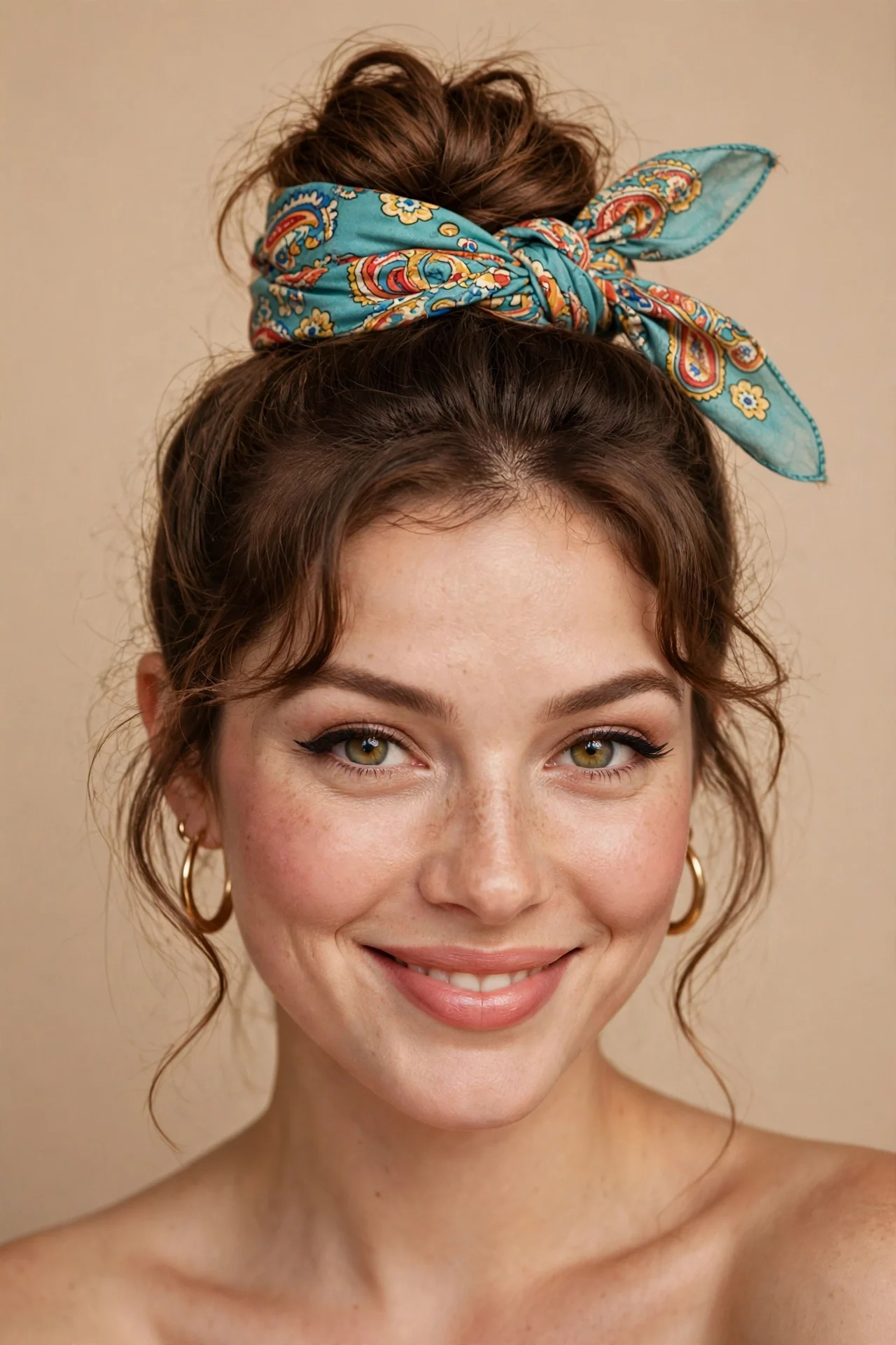The Bandana Updo