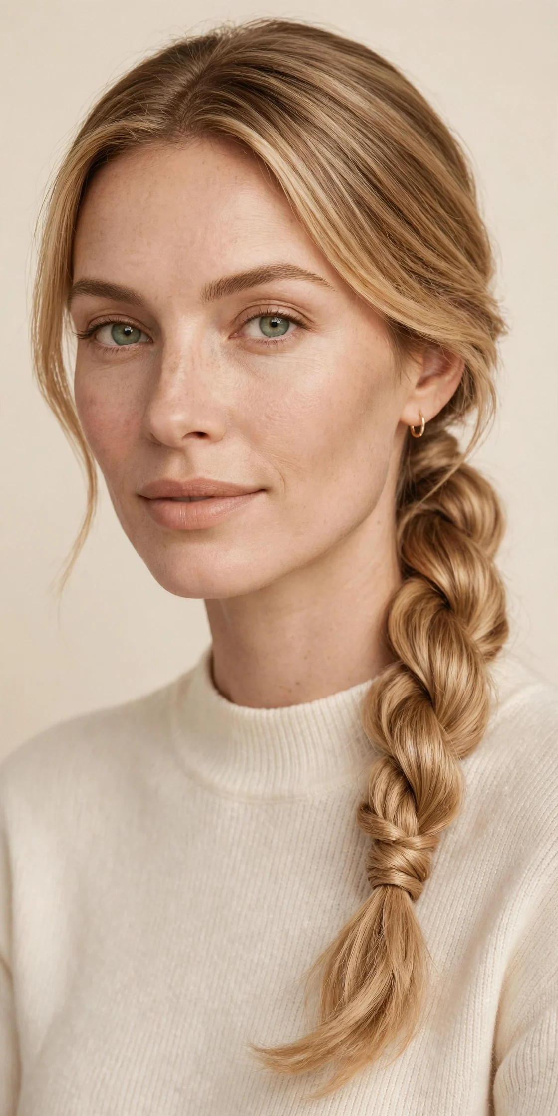 The Rope-Braid Ponytail