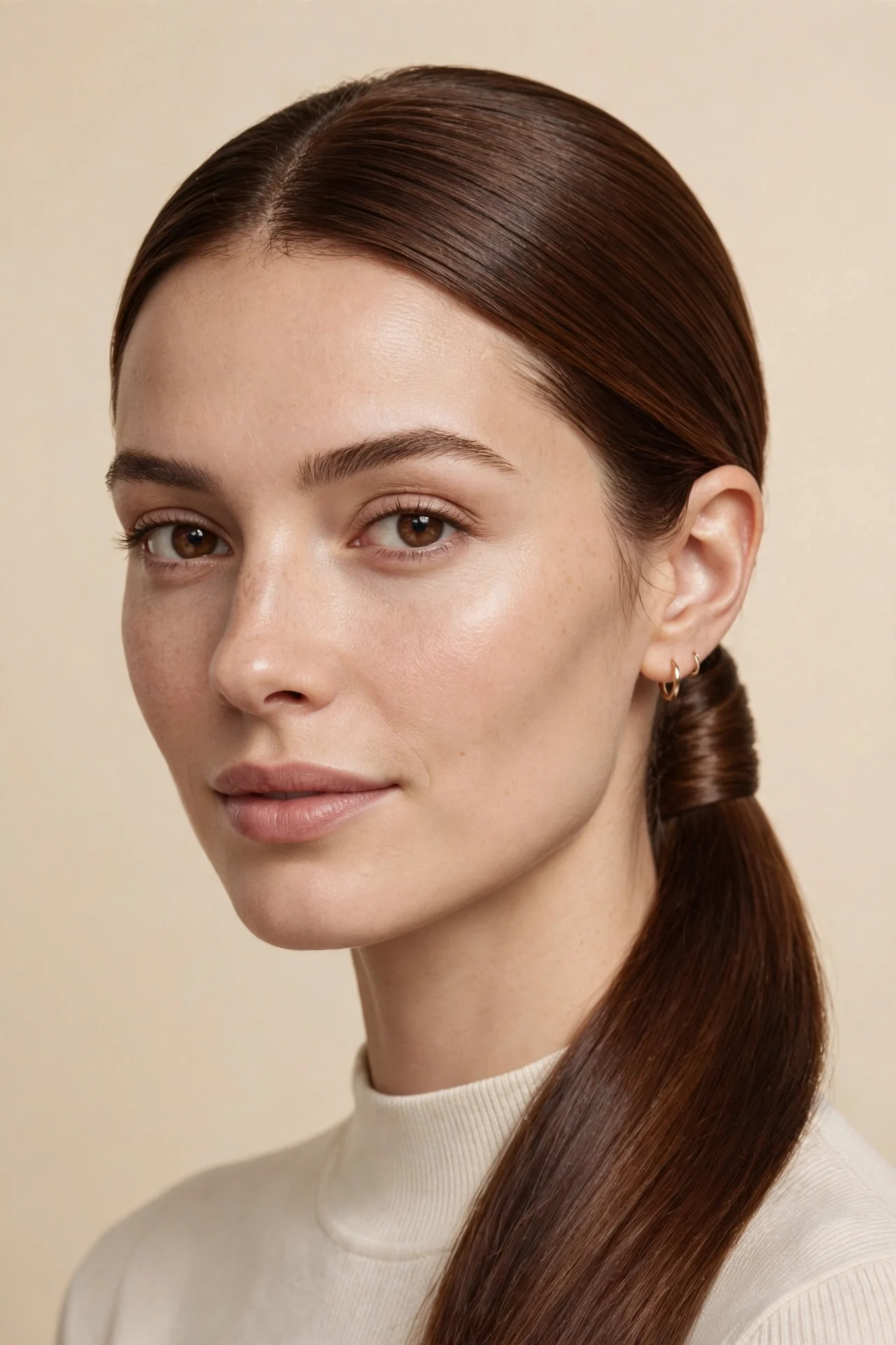 The Wrapped Low Ponytail