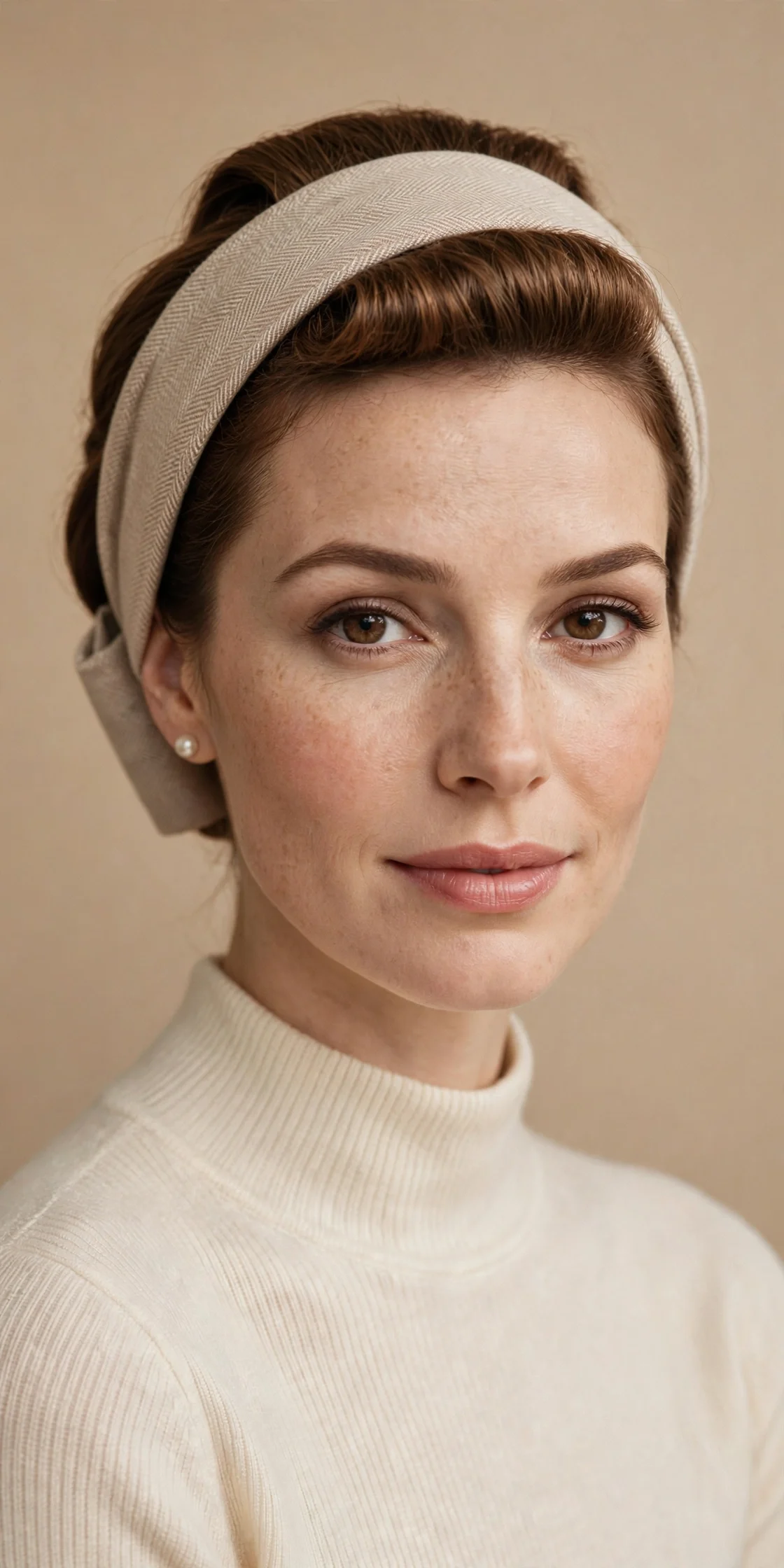 The Headband Tuck
