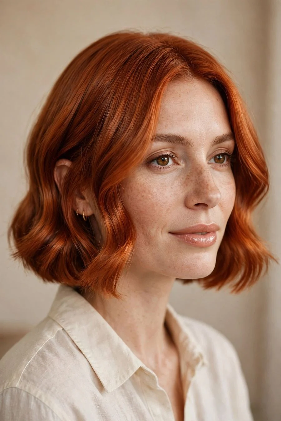 The Warm Copper Bob