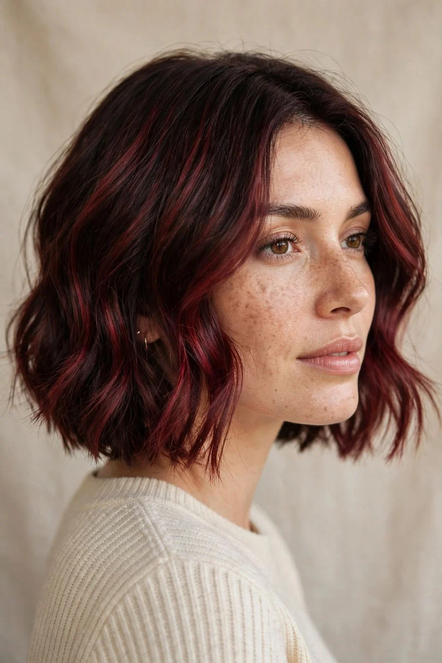 The Cherry Cola Balayage