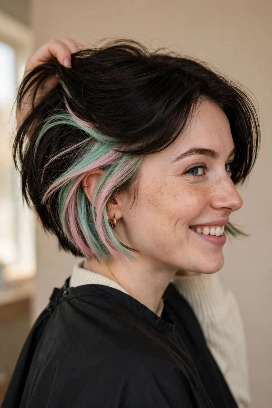 Pastel Peekaboo Panels
