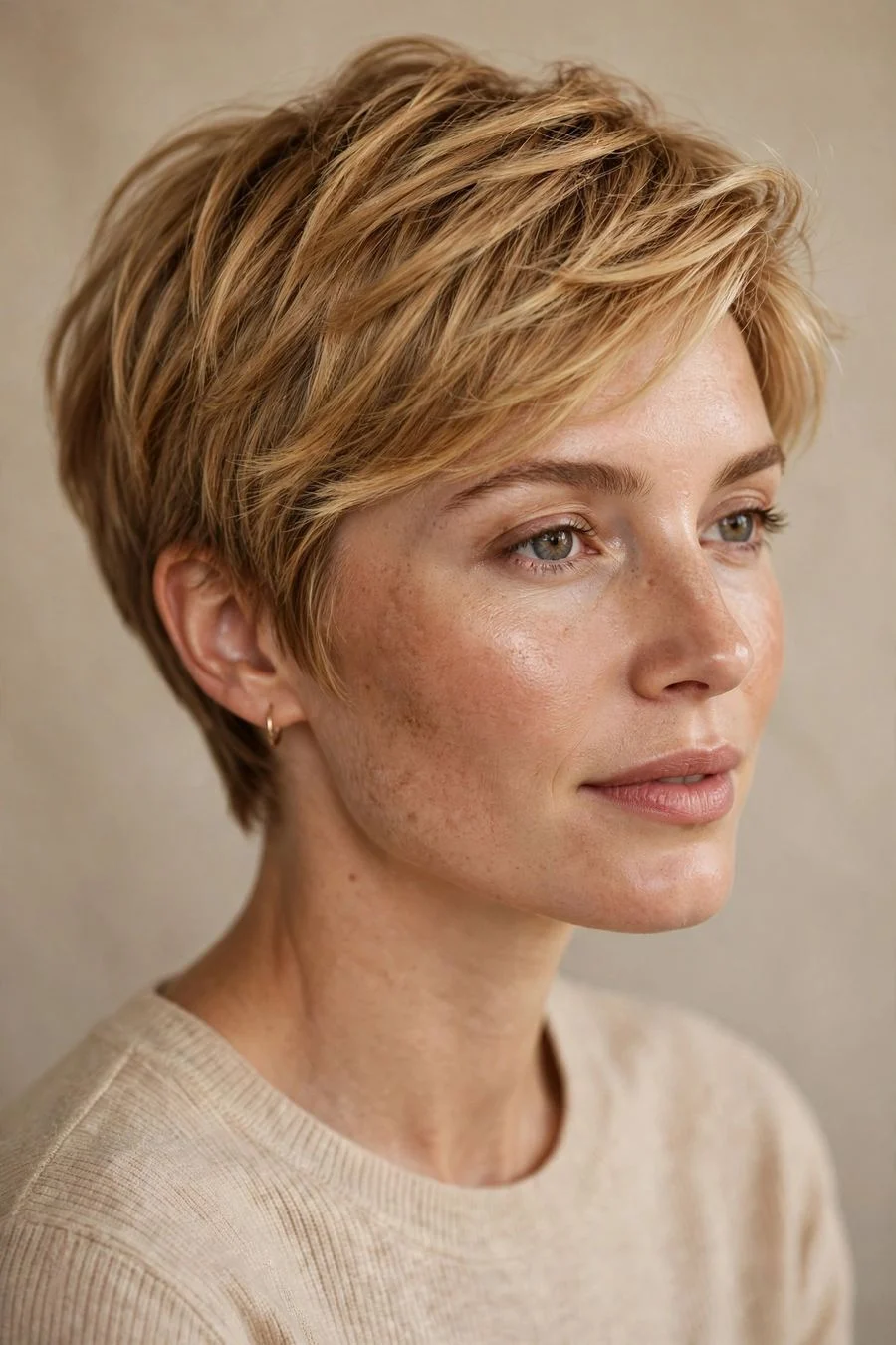 Sun-Kissed Honey Blonde